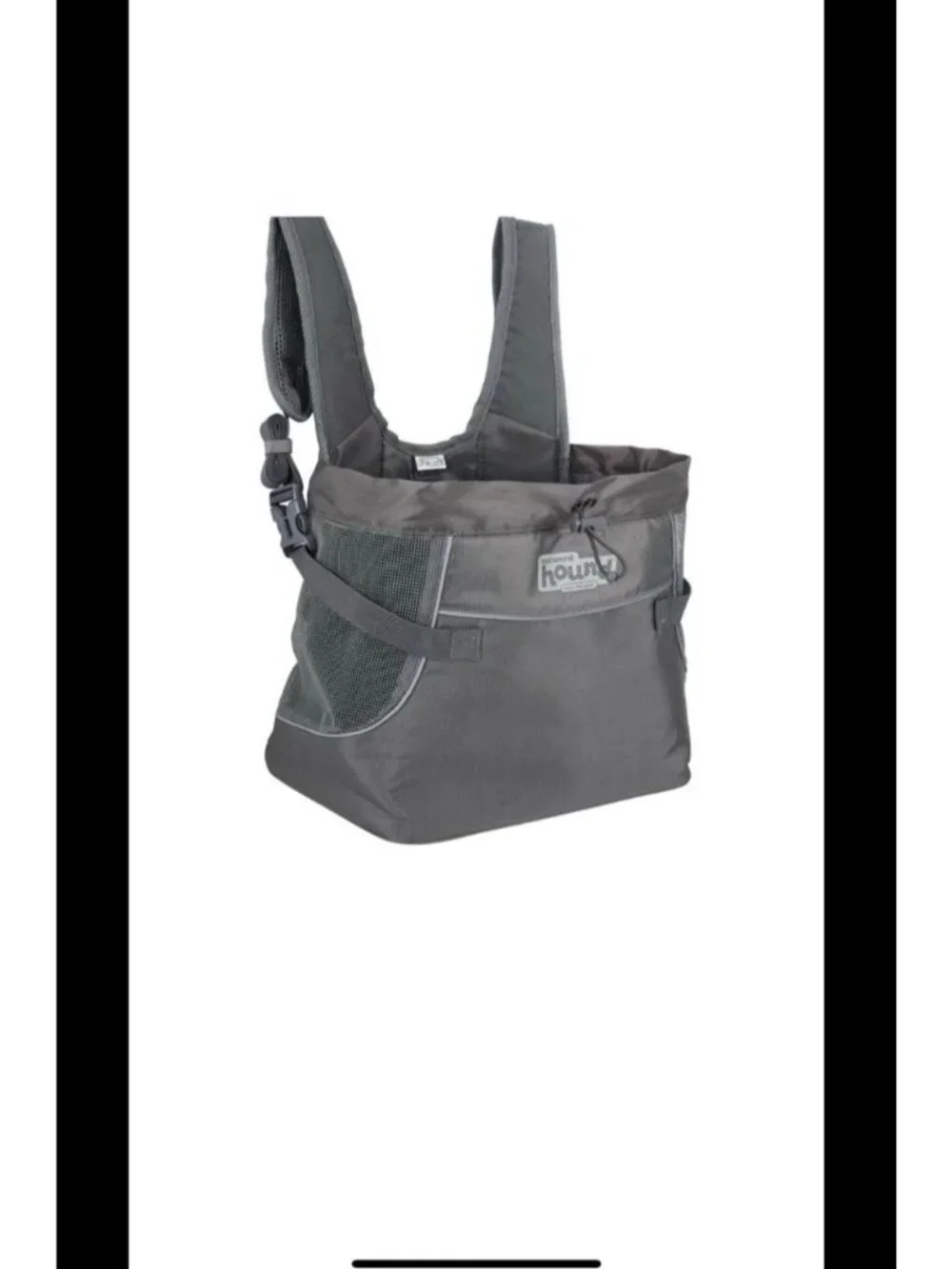Outward Hound Gray Small Dog Backpack Carrying Case EUC 10 lb Capacity